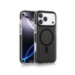 iPhone 17 Series: Corrugated Metallic MagSafe Shockproof Case