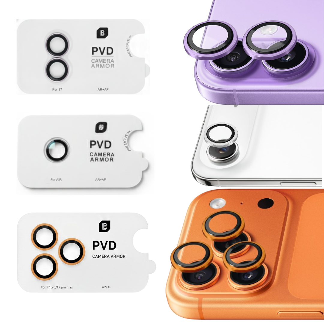 iPhone 17 Series : PVD Stainless Steel | Sapphire Glass Camera Rings | PVD iPhone 17 Series : PVD Stainless Steel | Sapphire Glass Camera Rings | PVD
