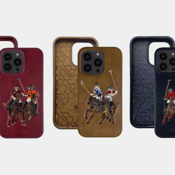 iPhone 14 Pro Cover - Santa Barbara Genuine Leather Case Jockey Series